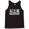 gas grass ass nobody rides for free funny Tank Top