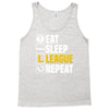 eat sleep league Tank Top