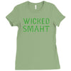 wicked smaht funny (2) Ladies Fitted T-Shirt