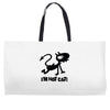 i'm not cat Weekender Totes