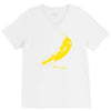 retro velvet underground andy warhol banana rock black t shirt sz s m V-Neck Tee