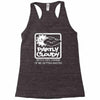 partly cloudy 100% getting wasted gift drugs drinking pissed bong fuun Racerback Tank