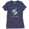 Granddad is my Name Fishing Is My Game Ladies Fitted T-Shirt