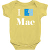 apple macintosh computer Baby Onesie