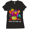 earth day every day Ladies Fitted T-Shirt