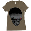 skull Ladies Fitted T-Shirt