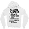 Project Manager Zipper Hoodie