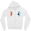 forever late Zipper Hoodie