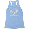 sturday wings best trending Racerback Tank