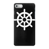 steering wheel sail boat funny iPhone 7 Case