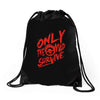 only the mad Drawstring Bags