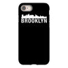 brooklyn city skyline silhouette iPhone 8