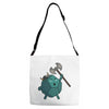 dungeons and dragons dice Adjustable Strap Totes