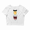 plankton face Crop Top