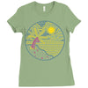 beach Ladies Fitted T-Shirt