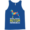 boxers support autism awareness Tank Top