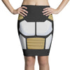 Saiyan Armor DBZ Vegeta Pencil Skirts