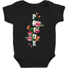 Pride Floral Baby Bodysuit