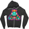 deep sea fang Zipper Hoodie