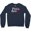 pizza and beer '16 Crewneck Sweatshirt