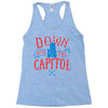 down with the capitol Racerback Tank