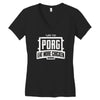 eat more chicken Women's V-Neck T-Shirt
