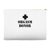 orgasm donor t shirt funny t shirt cool tshirt shirt geek tee shirt 80 Accessory Pouches