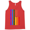 rainbow american flag Tank Top