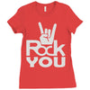 rock you Ladies Fitted T-Shirt