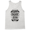 Super Cool Daddy Of A Freaking Awesome Son Tank Top