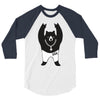 Black Bear Metal 3/4 Sleeve Shirt