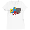 lego guy Ladies Fitted T-Shirt