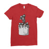 pocket koala bears Ladies Fitted T-Shirt