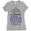 stolze mama einer grossartigen tochter hoodie Ladies Fitted T-Shirt