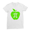 apple pi Ladies Fitted T-Shirt