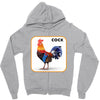 cock Zipper Hoodie