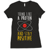 stay positive Ladies Fitted T-Shirt