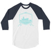 married men fishing club! 3/4 Sleeve Shirt