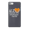 my heart basketball iPhone 7 Case