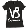 capricorn zodiac Ladies Fitted T-Shirt
