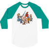 masters of the grimverse 3/4 Sleeve Shirt