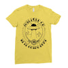 just hold on Ladies Fitted T-Shirt