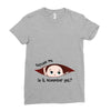 November Peeking Out Baby Boy Ladies Fitted T-Shirt