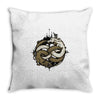neverending fight Throw Pillow
