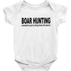 boar hunting tex Baby Bodysuit