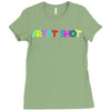 artist shot Ladies Fitted T-Shirt
