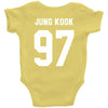 jung kook 97 Baby Bodysuit