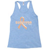 Survivor Of Uterine Cancer Racerback Tank
