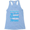 Grandad Was Created because Grankids Need Real Heroes Racerback Tank