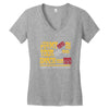 i wanna put my head in your head and smack your head Women's V-Neck T-Shirt